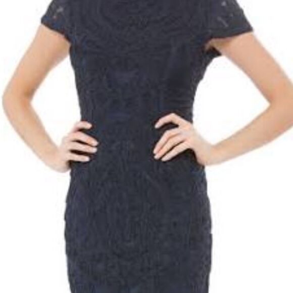 JS Collection Evening Cocktail Dress in Excellent Condition - Picture 2 of 16